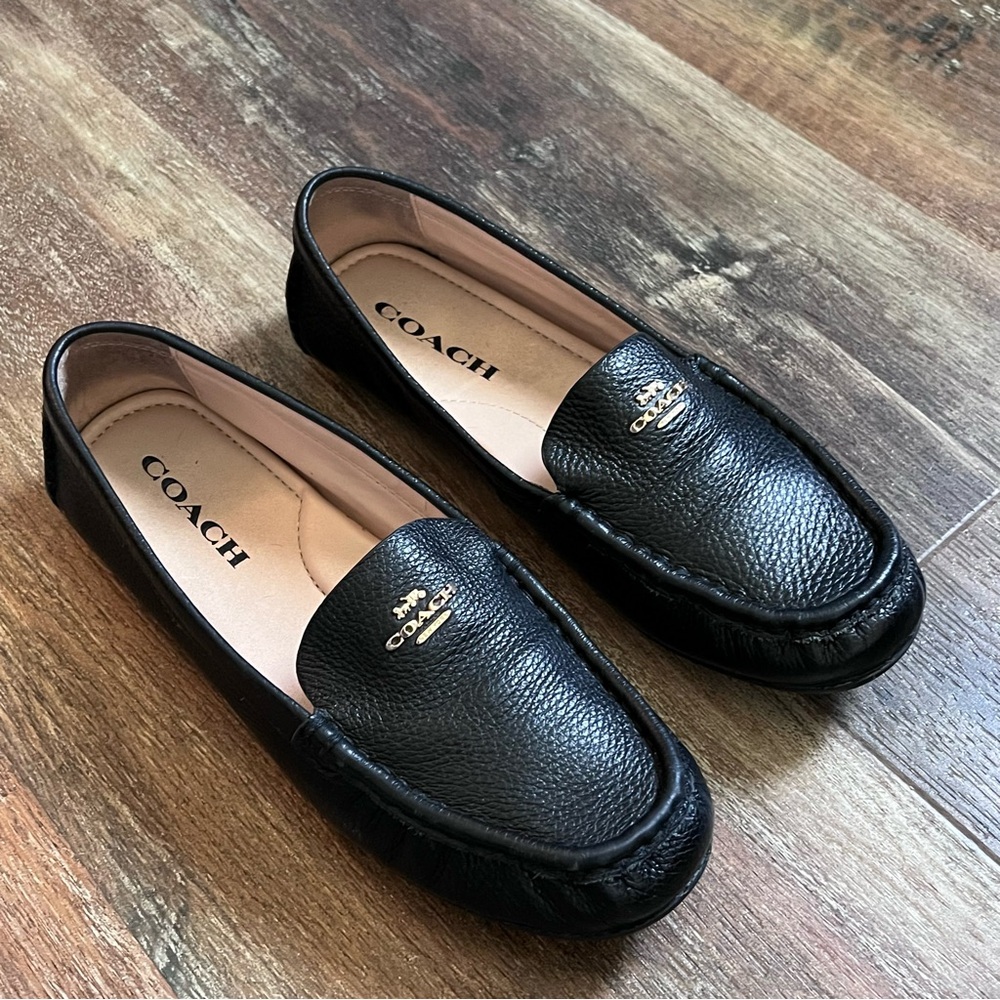 COACH Leather Flats